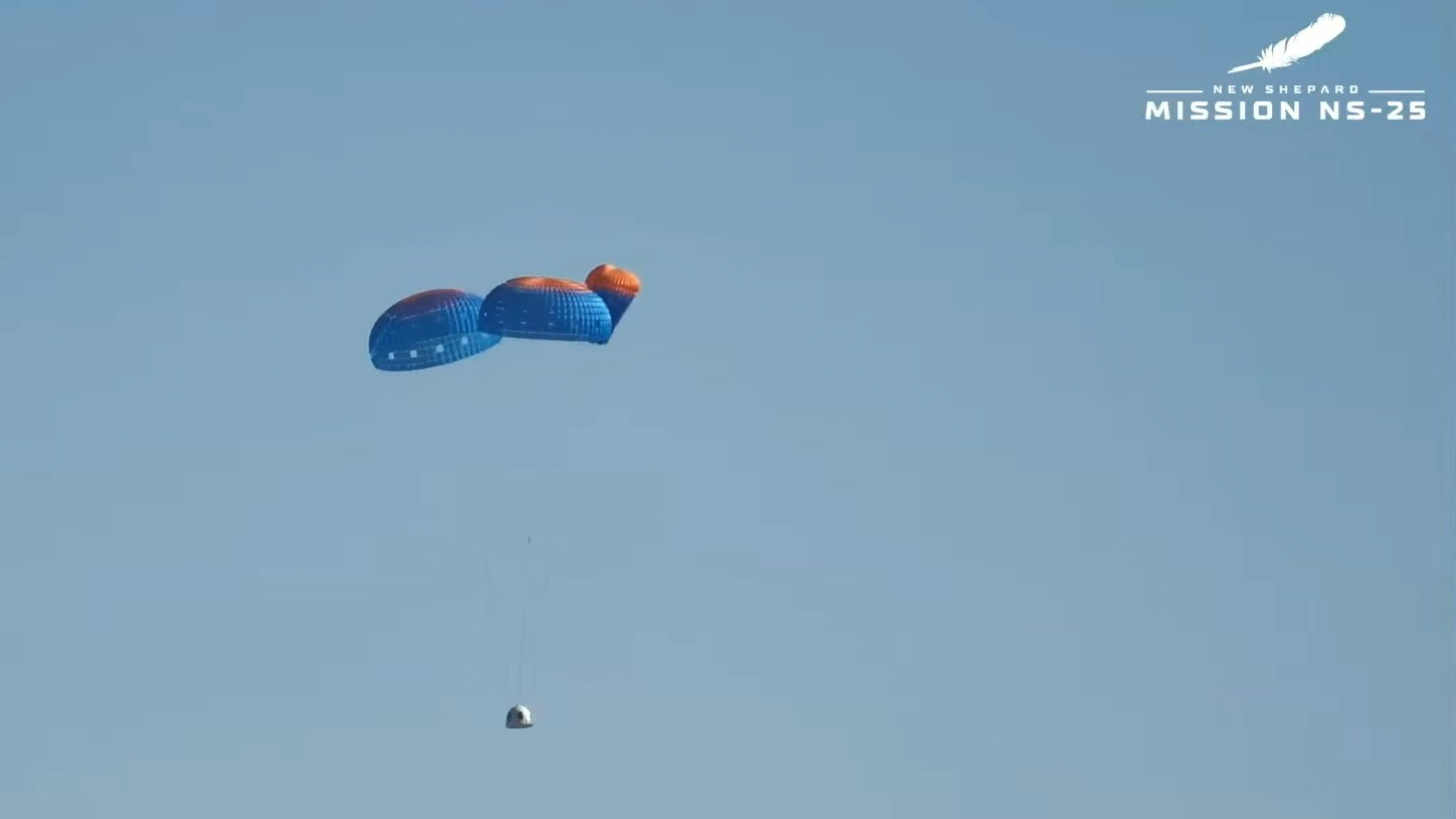 Blue Origin launches first crewed mission in more than a year